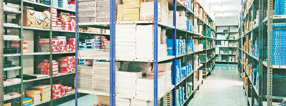 Estantería de Ángulo Ranurado